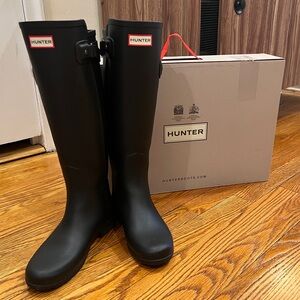 Hunter Original Tall Refined Backstrap Boots